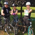 Gemeinsam mit 13 Kindern und fünf Betreuern wurde auf den Spuren Luthers mit dem Fahrrad gepilgert