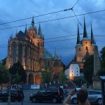 Die Wirkungsstätten von Luther haben die Pilger auf den Spuren Luthers besucht. Zum Beispiel die Serverikirche