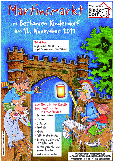 Martinsmarkt im Kinderdorf Bethanien in Schwalmtal