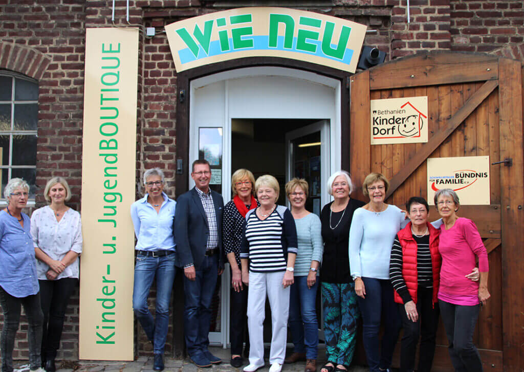 Vor fünf Jahren wurde die Secondhandboutique im Kinderdorf gegründet