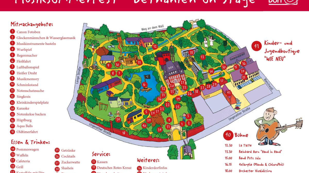 Bethanien on Stage - Kindermusiksommerfest im Kinderdorf