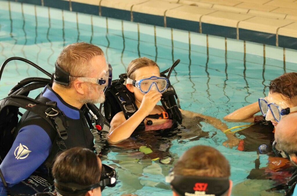 Schnuppertauchen im Kinderdorf