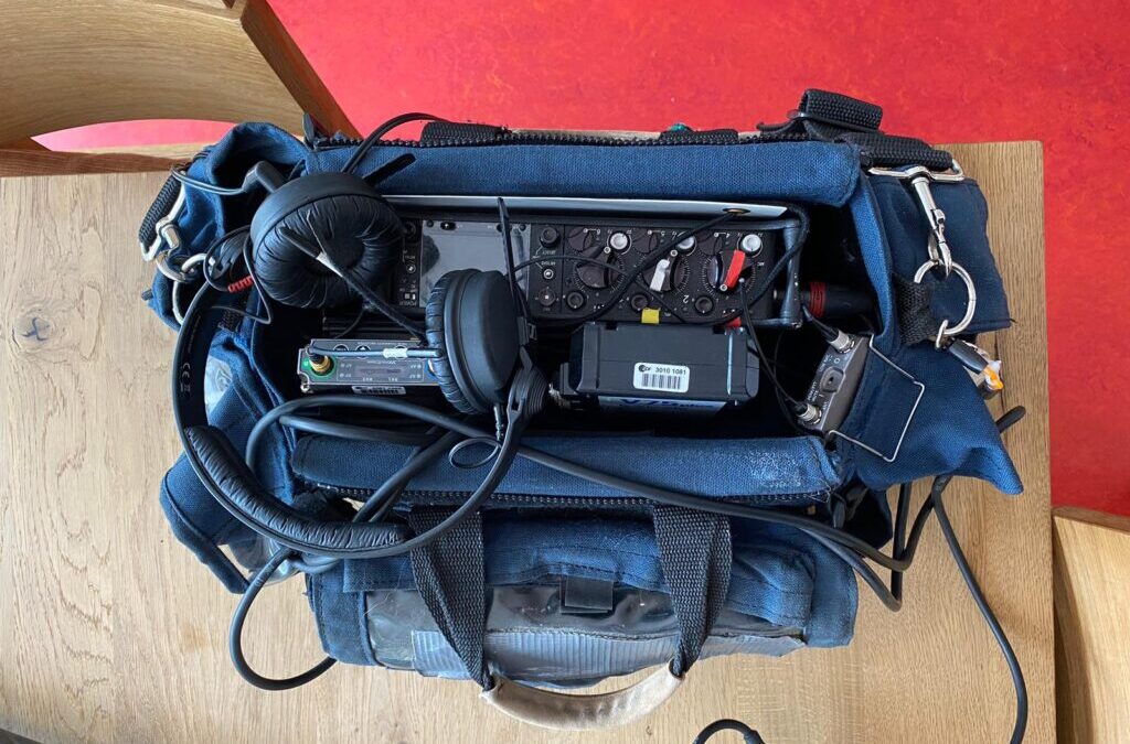 Filmteam des ZDF zu Besuch im Kinderdorf