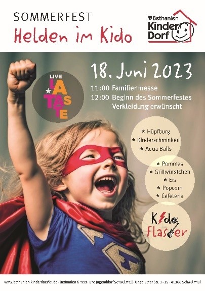 Sommerfest 2023 Bethanien Kinderdorf Schwalmtal