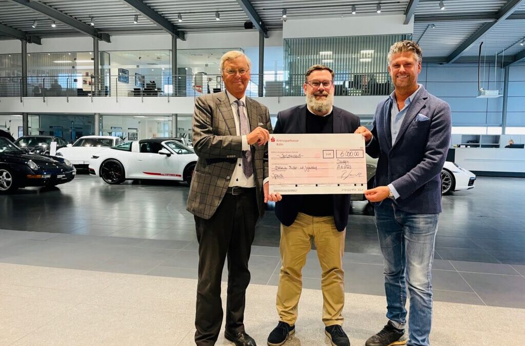 Porsche Zentrum Bensberg unterstützt das Bethanien Kinderdorf