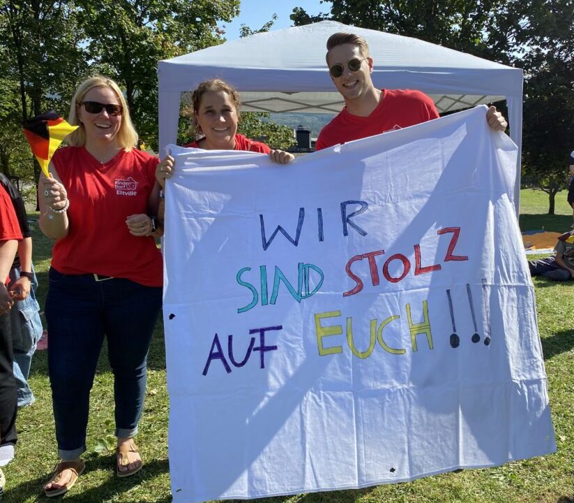 Wir sind stolz auf euch!