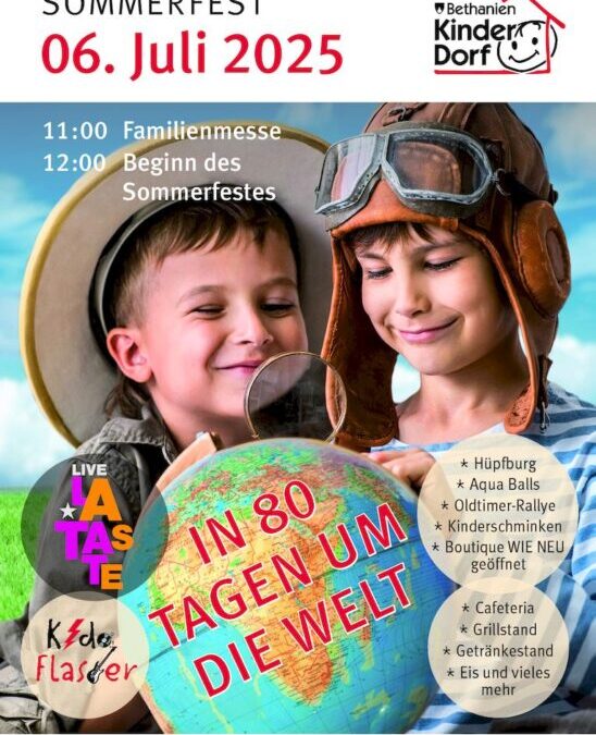 Sommerfest 2025 Kinderdorf Schwalmtal